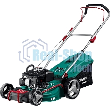 Газонокосилка Зубр 460 мм 4.5 л.с. бензиновая