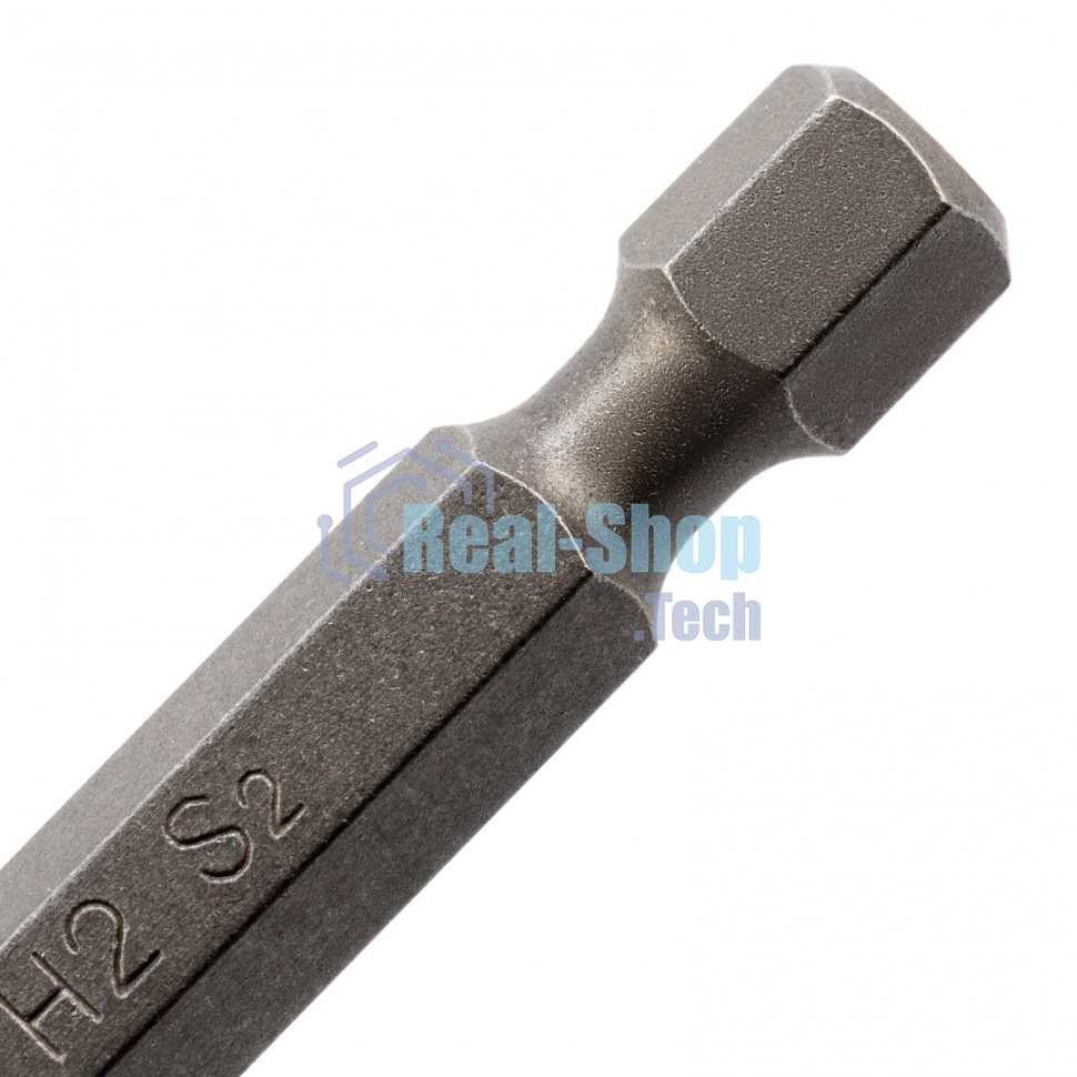 Бита Gross 11456 PH 2x50 мм с ограничителем и магнитом, для ГКЛ, S2