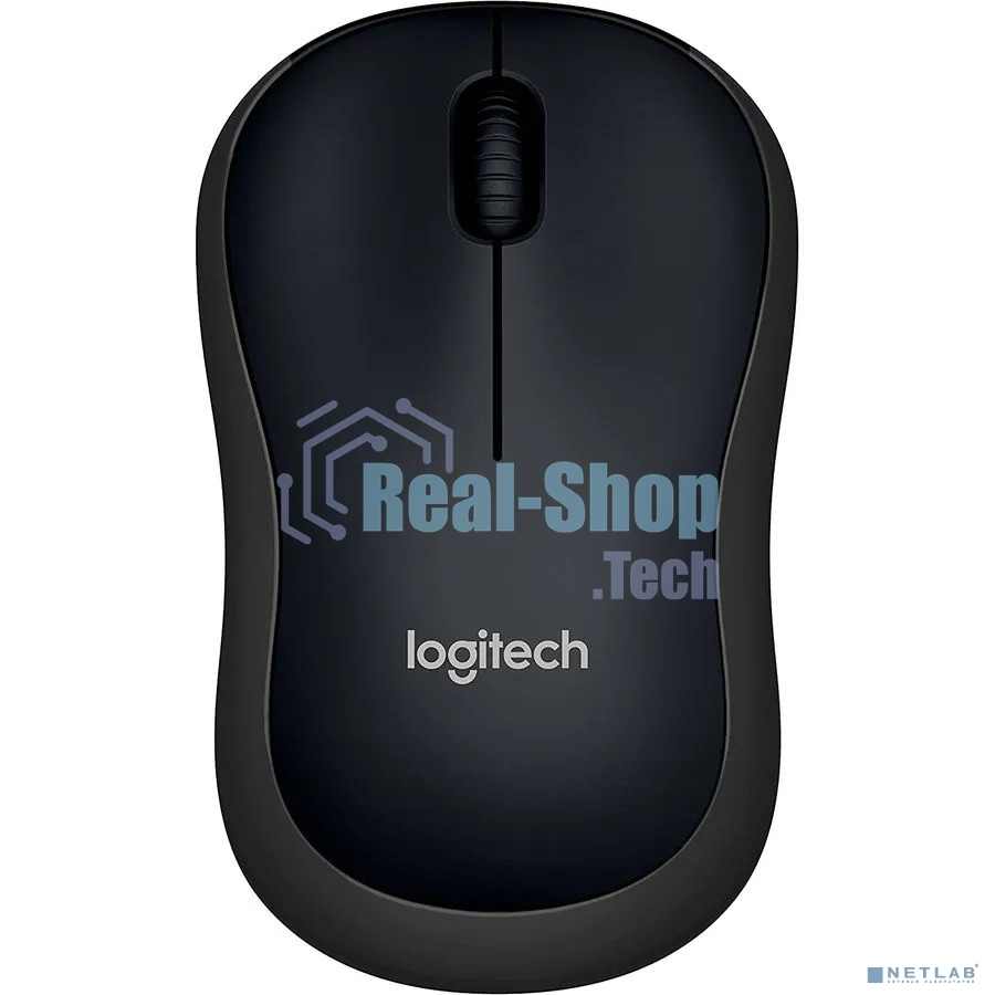 Мышь беспроводная Logitech B220 Silent черный, 1000 dpi, радиоканал, USB, кнопки - 3