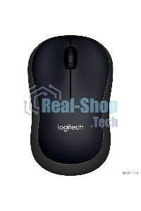 Мышь беспроводная Logitech B220 Silent черный, 1000 dpi, радиоканал, USB, кнопки - 3
