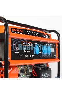 Электрогенератор бензиновый Patriot Max Power SRGE 6500E, 5.5 кВт, 78 дБ, 77 кг