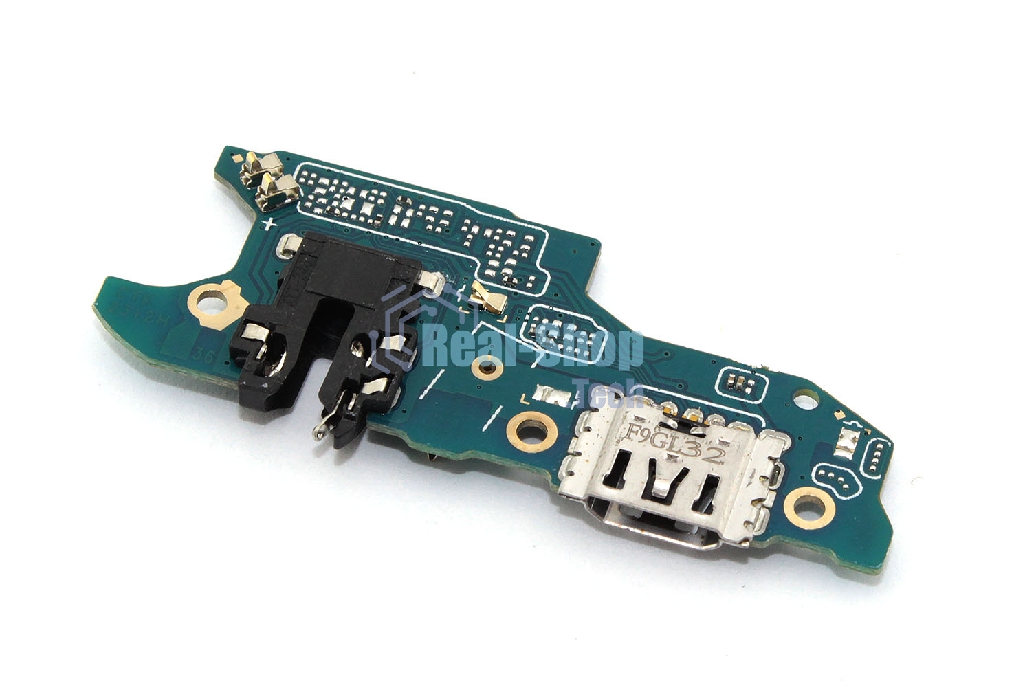 Шлейф (нижняя плата) с разъемом зарядки и микрофоном для OPPO A17k