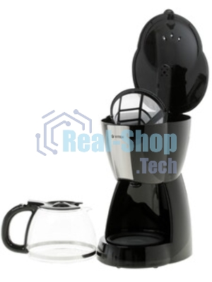 Кофеварка капельная Vitek VT-1503 черный, исп. кофе - молотый, 1.2 л, 900 Вт.