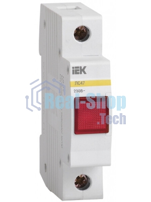Лампа сигнальная ЛС-47 красн. IEK MLS10-230-K04