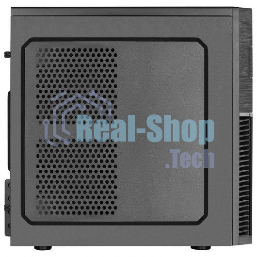 Компьютерный корпус Aerocool/Formula Cs-105, mATX, без БП, 187x361x355мм (ШxГxВ), USB 3.0 x1, USB 2.0 x1, металл 0,5мм, 120-мм вентилятор в комплекте, черный
