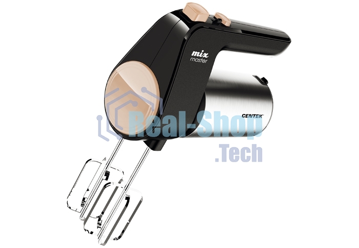 Миксер Centek CT-1123 Beige 800Вт, 6 скоростей +турбо, взбивание/замешивание