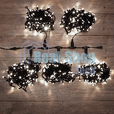 Гирлянда Neon-night LED ClipLight 24V, 5 нитей по 20 метров, цвет диодов белый