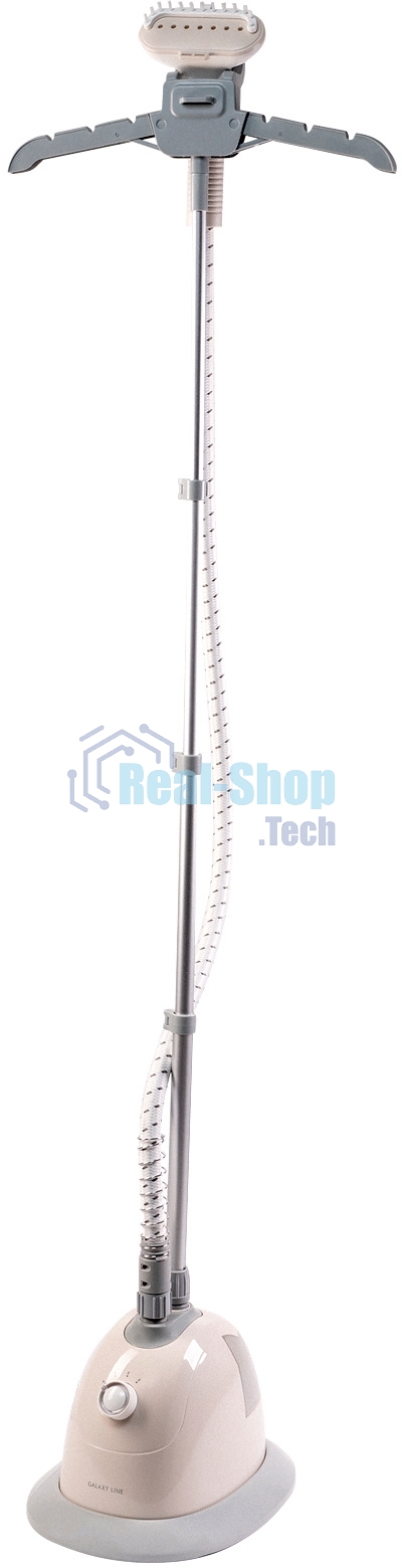 Отпариватель Galaxy Line GL 6212, бежевый, стационарный, 1800 Вт, объем контейнера для воды 1 л, 3 режима отпаривания