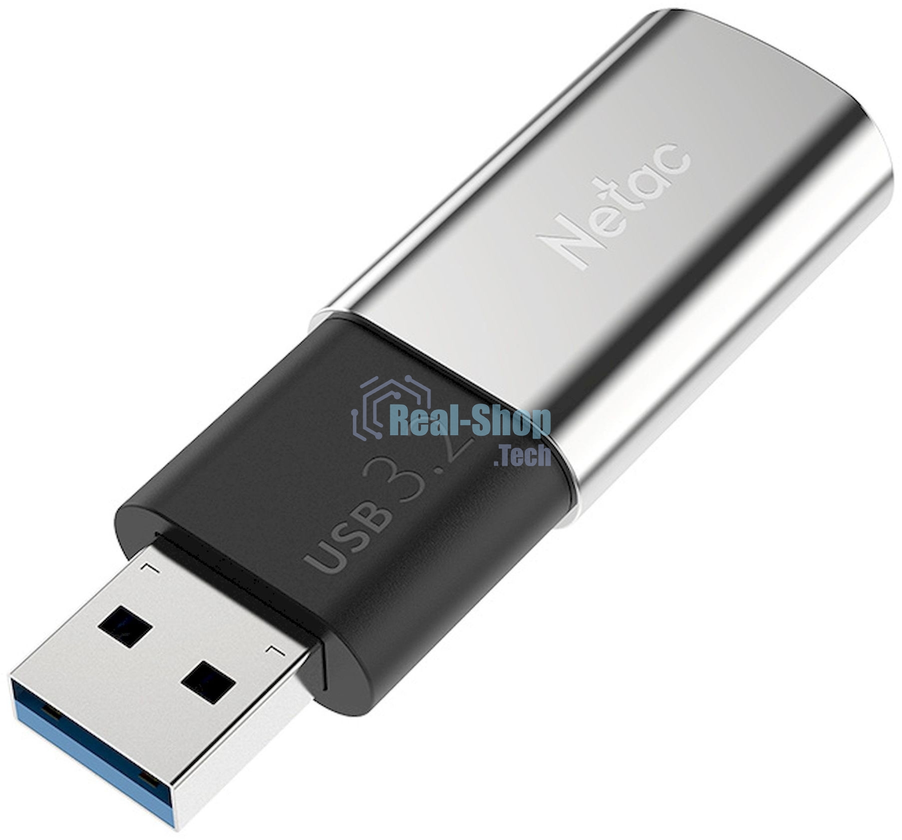 Флешка USB Netac US2 USB3.2 Solid State Flash Drive 256Gb,up to 530MB/450MB/s