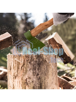 Топор кованный Сибртех, в сборе, 1200/1550 г, деревянное топорище, 500 мм, Б3