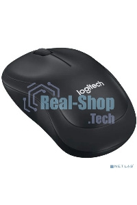 Мышь беспроводная Logitech B220 Silent черный, 1000 dpi, радиоканал, USB, кнопки - 3