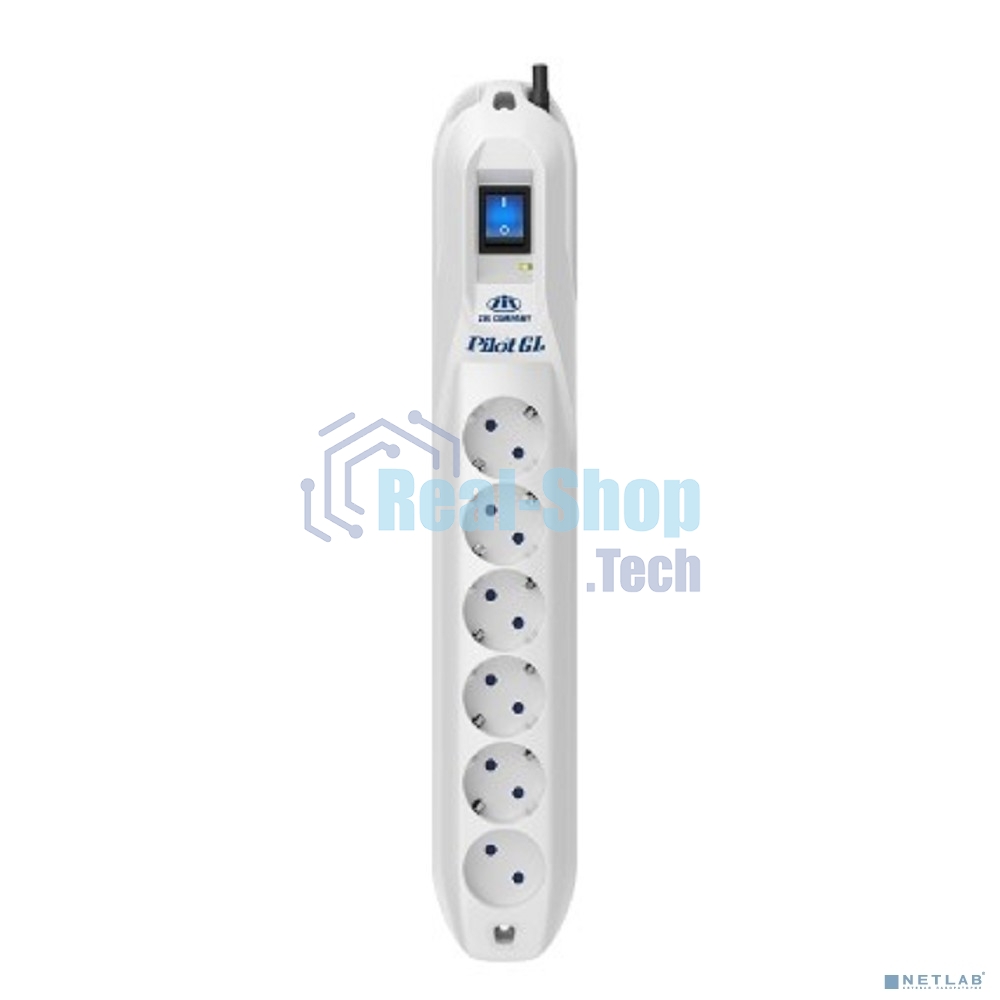 Сетевой фильтр ZIS Фильтр Pilot - GL 5 евро, 1 росс. 3 м арт. 021-GL-6