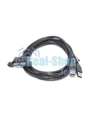Кабель USB 2.0 для монтажа на корпус 1,5 м