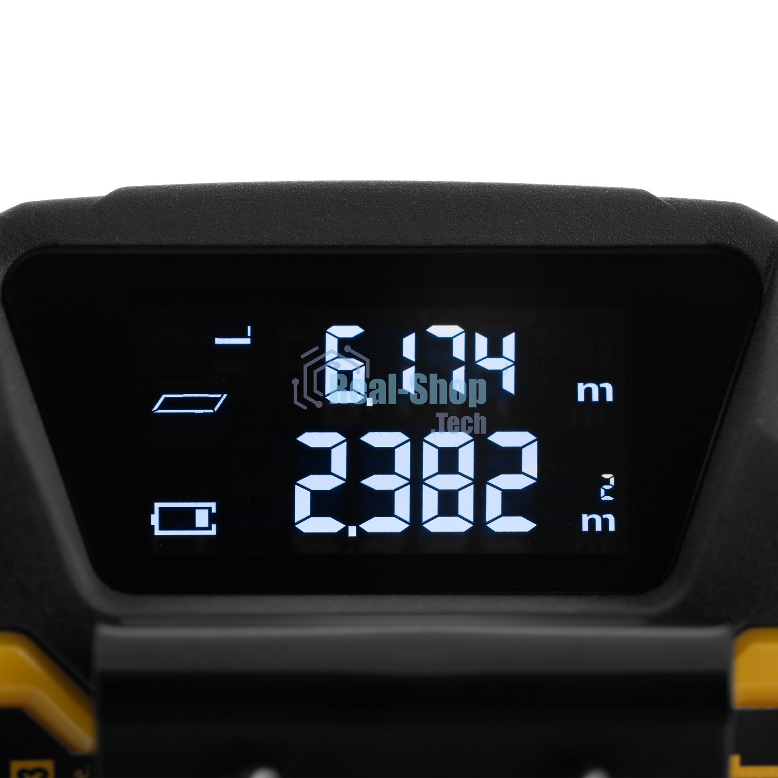 Лазерный дальномер с рулеткой Denzel LT-40, 5м x 19 мм, дальномер 40м, автомат. фиксация