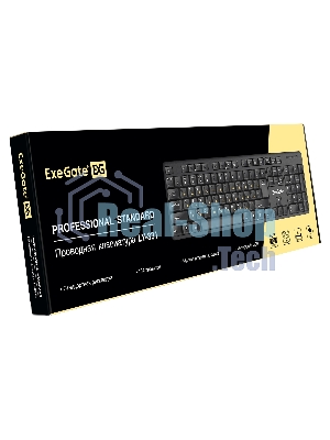Клавиатура ExeGate Professional Standard LY-331S проводная, USB Type-A, чёрный