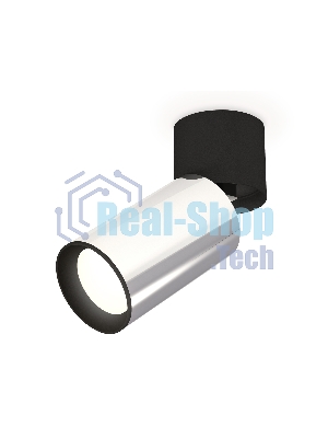 Светильник Ambrella Light XM6325040 PSL/BK/SBK серебро полированное/черный/черный песок (A2221, C6325, N6102)