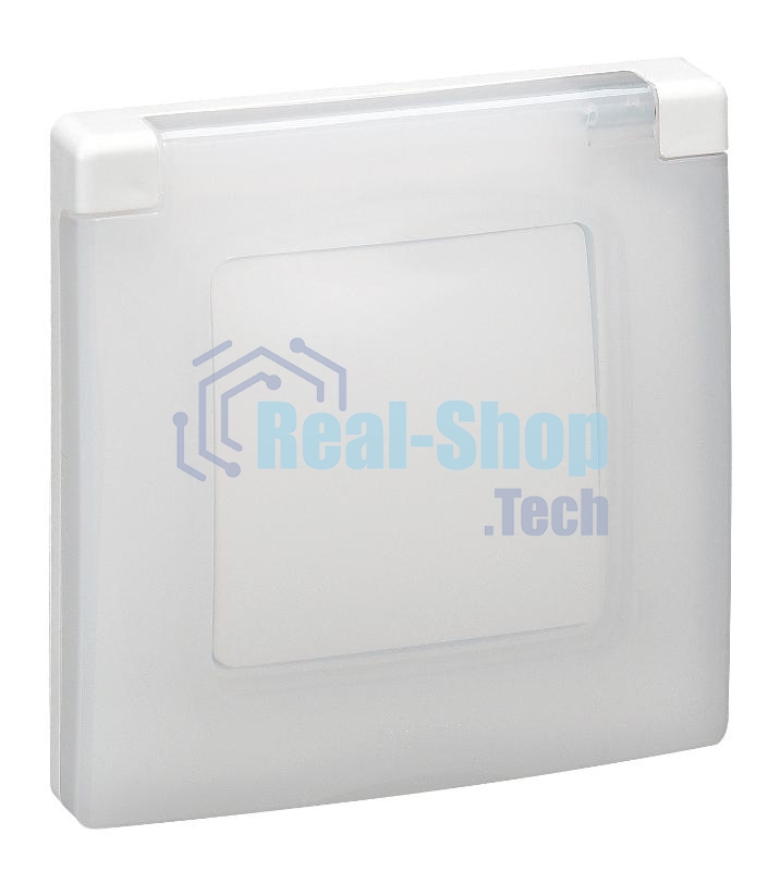 Рамка 1-м Etika IP44 с защ. крышкой белый Legrand 672550