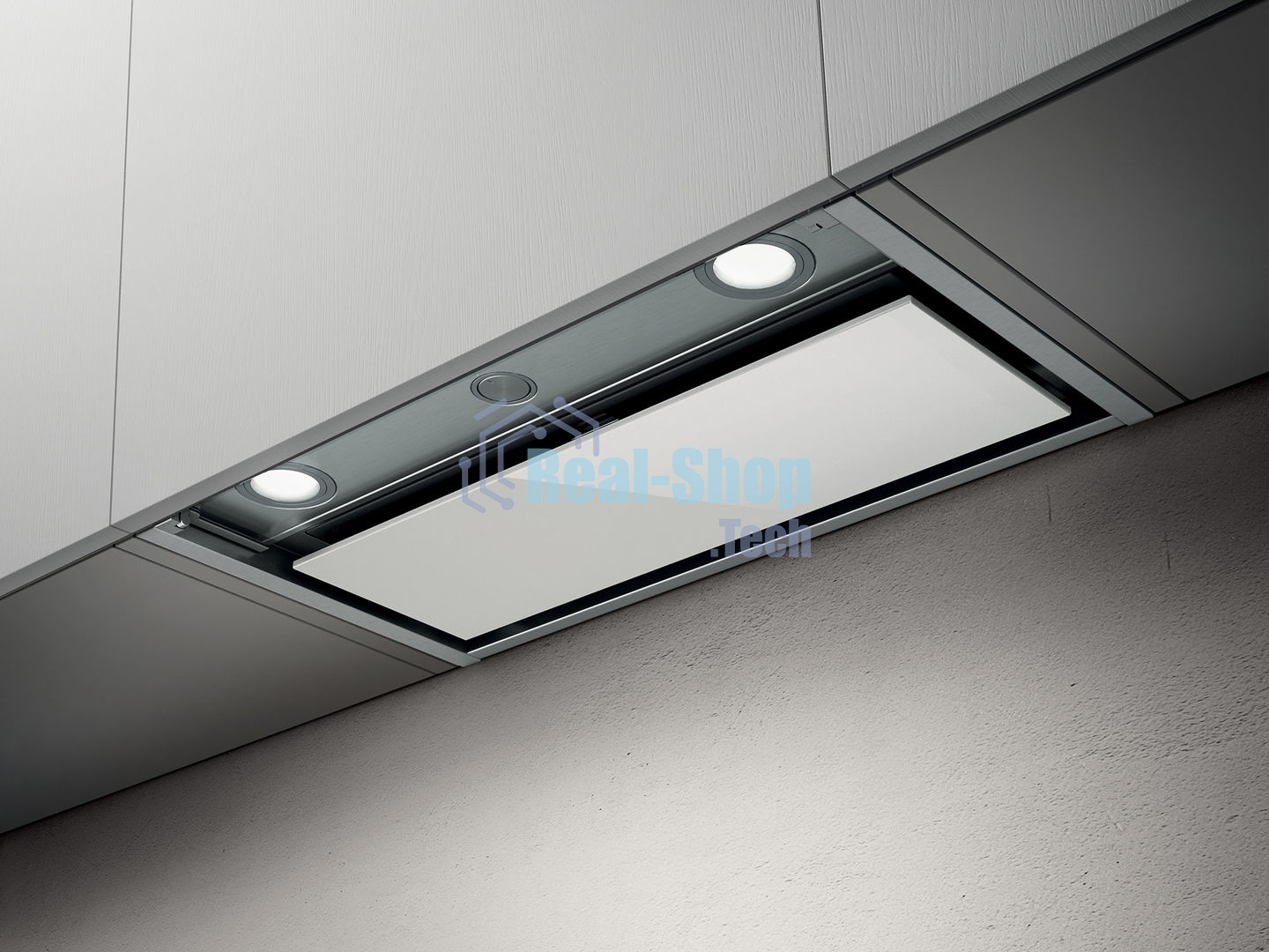 Вытяжка встраиваемая Elica Box In Plus IXGL/A/60 нержавеющая сталь/белое стекло, 59.4 см, 1000 куб. м/ч, 70 дБ