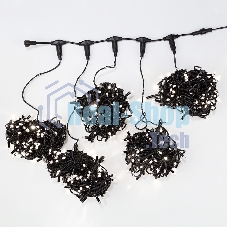 Гирлянда Neon-night LED ClipLight 24V, 5 нитей по 20 метров, цвет диодов белый