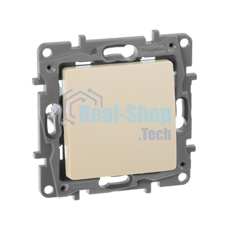 Переключатель 10А на винтах, сл. кость ETIKA 