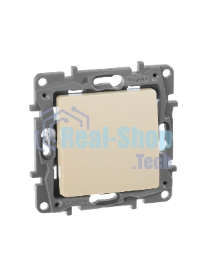 Переключатель 10А на винтах, сл. кость ETIKA 