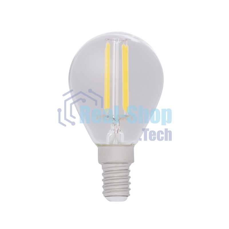 Лампа светодиодная филаментная Rexant Шарик GL45 9.5 Вт 950 Лм 2400K E14 золотистая колба