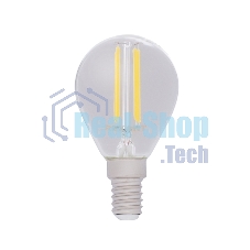 Лампа светодиодная филаментная Rexant Шарик GL45 9.5 Вт 950 Лм 2400K E14 золотистая колба