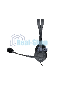 Гарнитура проводная Logitech Headset H111 Stereo grey (981-000594/981-000593/981-000588)