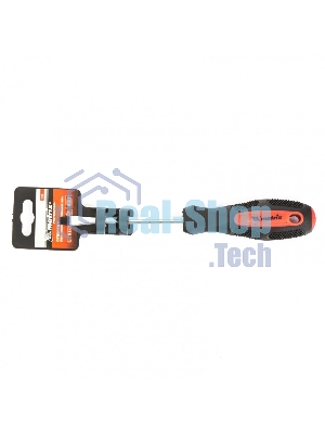 Отвертка Matrix Anti-Slip, SL6,0 х 100 мм, CrV, двухкомп. рукоятка