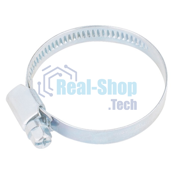 Хомуты Сибртех нержав. сталь, стандартное болтовое крепление 12-20 мм, 100 шт/уп, ширина 9 мм 47578