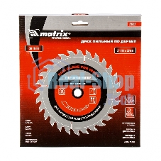 Пильный диск Matrix по дереву, 200x32мм, 36 зубьев, + кольцо, 30/32 Professional