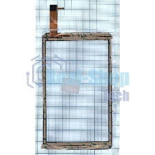 Сенсорное стекло (тачскрин) XC-PG1010-110-A0, черное