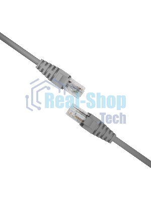 Патч-корд NTSS NTSS-PC-UTP-RJ45-5e-0.3-LSZH-GY NTSS-PC-UTP-RJ45-5E-0.3-LSZH UTP RJ-45 вил.-вилка RJ-45 cat.5e 0.3м серый LSZH (уп.:1шт) 26AWG