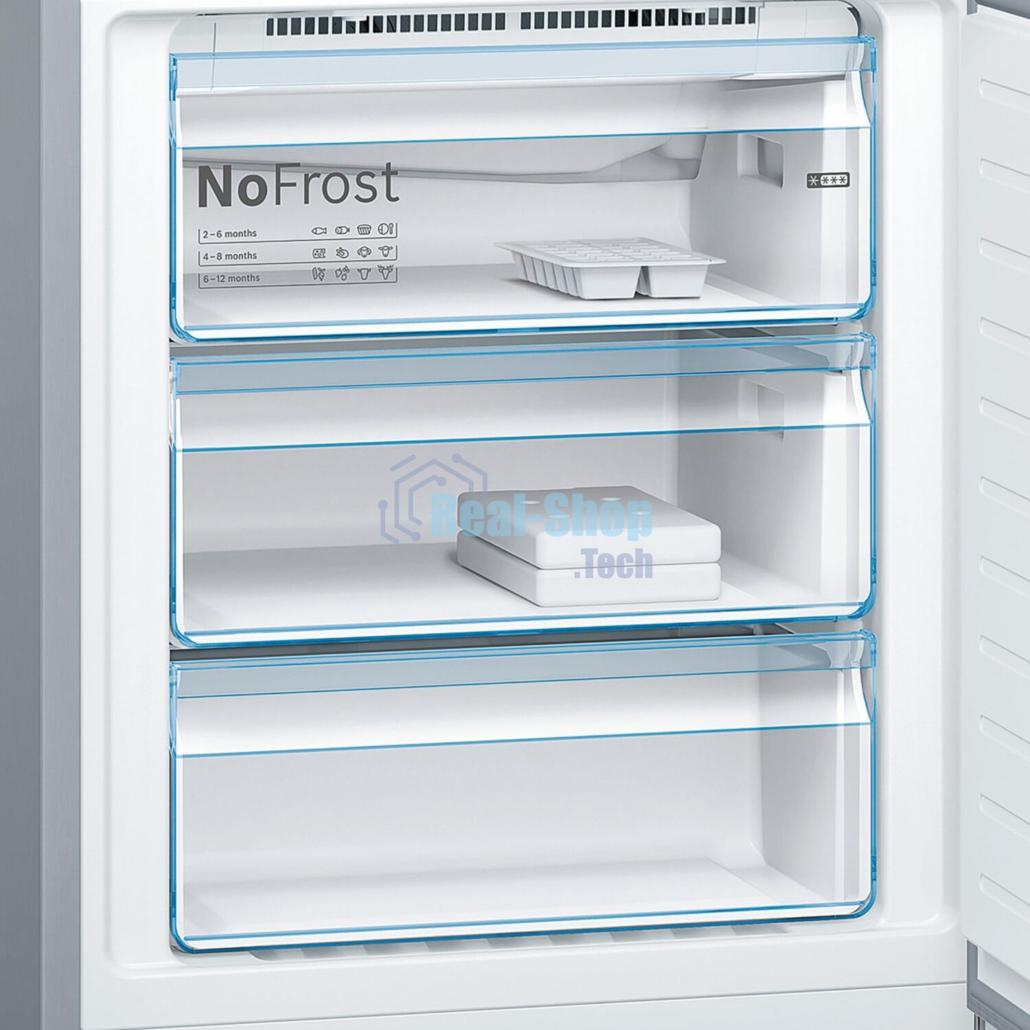 Холодильник Bosch KGN39LB30U черный двухкамерный 290/110л морозилка снизу, No Frost