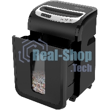 Шредер Cactus CS-SH-G6 (секр.P-5) фрагменты 16лист. 30лтр. скрепки скобы пл.карты CD