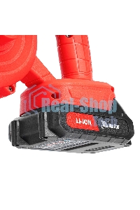 Воздуходувка-пылесос акк. портативная MTX LB-185, 35 м/с, 170 м3/ч, Li-Ion, 20 В