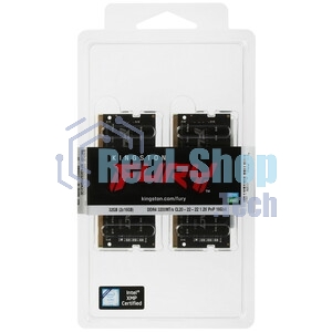 Оперативная память Kingston Fury Impact, DDR4, 32GB (1x32GB), 3200MHz, CL20, SO-DIMM