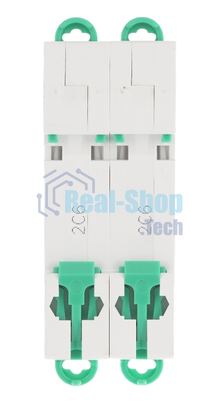 Автоматический выключатель Systeme Electric S9F22206 Systeme9 C 6A 2P 6kA 400В