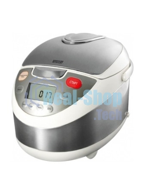 Мультиварка Mystery MCM-1010 5л 900Вт серебристый/белый