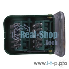 Набор KRAFTOOL Биты в мобильном бит-боксе с клипсой, Cr-V, 25мм, 21 предмет