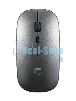 Комплект клавиатура + мышь Qumo Paragon Silver + белый K15/M21, беспроводной 2.4G, клавиатура + мышь, 400 mA