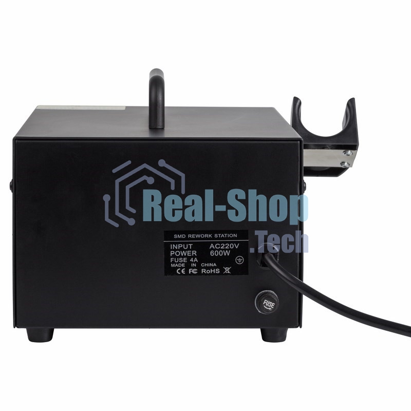 Паяльная станция Rexant, 2 в 1: паяльник+термофен, с цифровым дисплеем, 100-480 °С