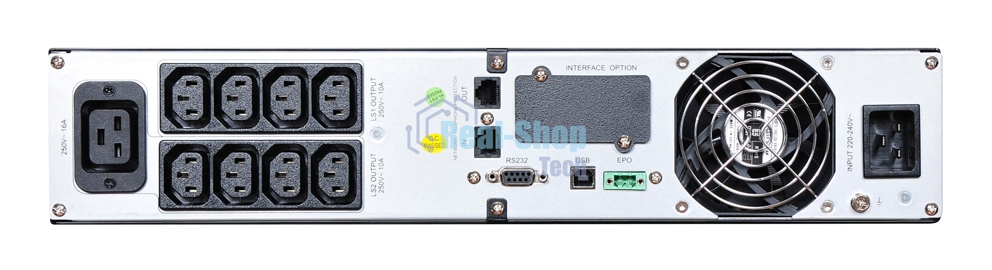 Источник бесперебойного питания Ippon Smart Winner II 3000 / 3000 ВА / 2700 Вт / 8 x IEC 320 C13, 1 x IEC 320 С19