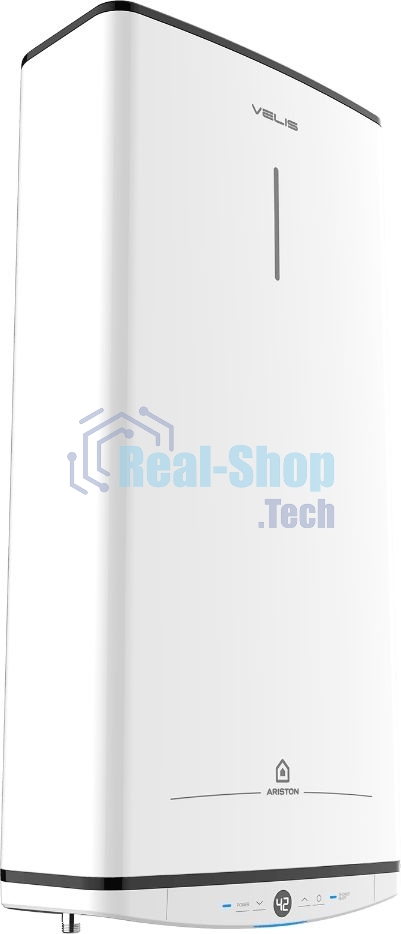 Водонагреватель Ariston Velis Tech PW ABSE 80, 2.5 кВт, 80л, электрический настенный/белый
