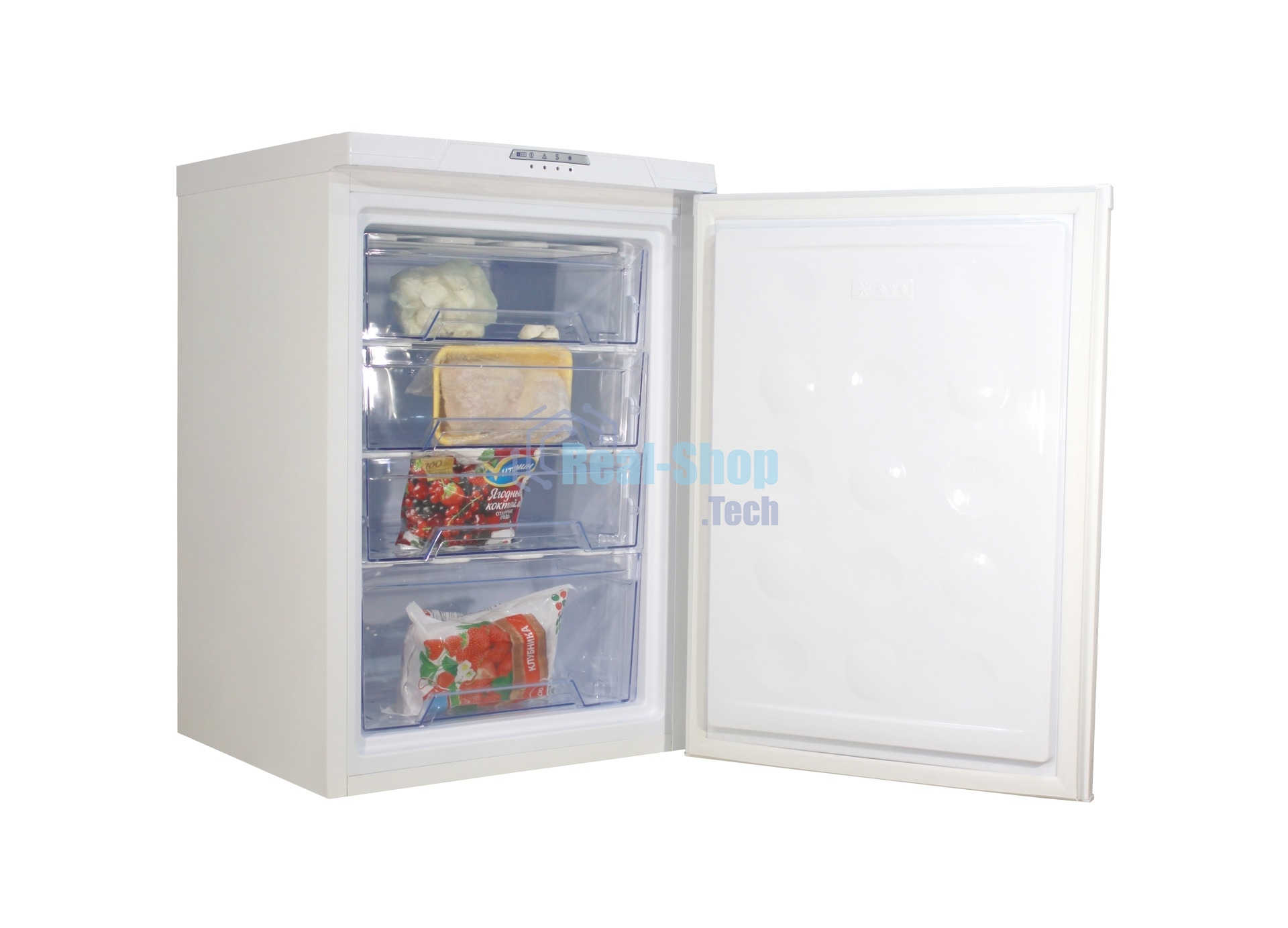 Морозильная камера DON R-103 B, белый, 110л, 4 ящика