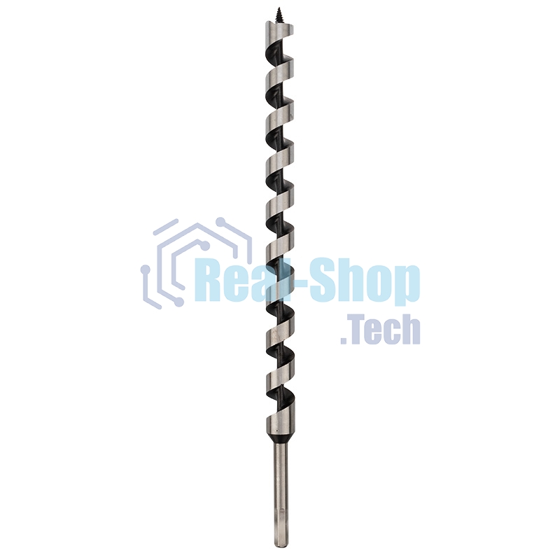 Сверло винтовое по дереву Kranz 25х460 мм, шестигранный хвостовик