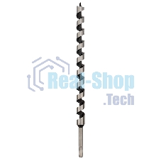 Сверло винтовое по дереву Kranz 25х460 мм, шестигранный хвостовик