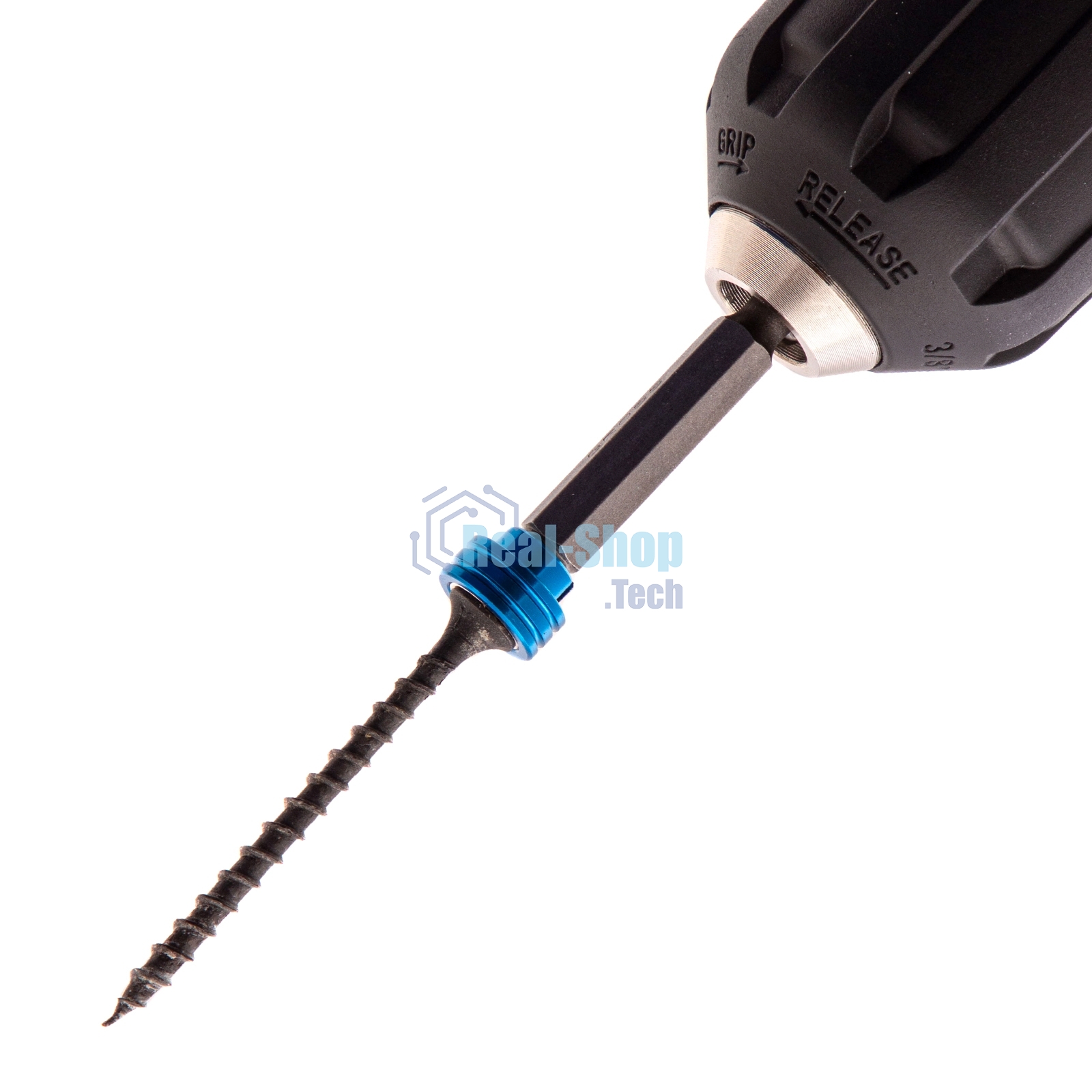 Бита Gross 11456 PH 2x50 мм с ограничителем и магнитом, для ГКЛ, S2