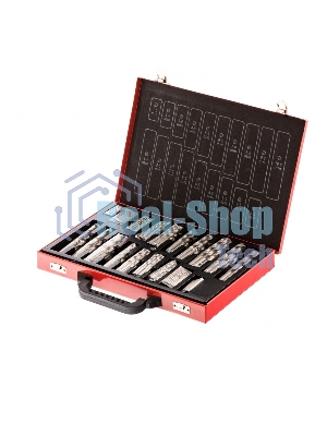 Набор сверл Matrix по металлу, 1-10 мм, 170 шт., HSS, в металлическом кейсе