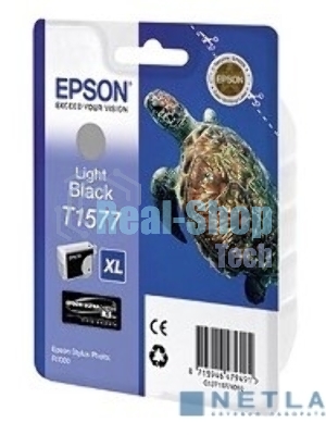 Картридж струйный Epson C13T15774010 серый для Epson St Ph R3000 (850стр.)